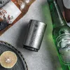 Automatisk ölflasköppnare magnet ölöppnare rostfritt stål tryck ner öppnaren vin-bär soda cap öppnar- kök tillbehör