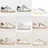 Deluxe Merk Schoenen Vrouwen Sneakers Casual Schoenen Superstar Roze Goud Pailletten Klassieke Witte Do-Oude Vuile Superster Man Schoen