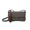 Fashion Bag handbag simple buckle single shoulder underarm damp red bag