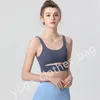 LL-WB9602 Yoga-Damen-BH mit schöner Rückenunterwäsche, leichte und bequeme Sportweste, Yoga-Kleidung, formendes Yoga-Outfits-T-Shirt mit Brand Sportswear