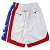 Top kwaliteit ! Team Mannen Basketbal Shorts Team Don Pocket Shorts Sport Shorts Broek Sweatpants Classic White Blue Red Purple Green Black Fashion