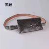 Fanny packs Rivet taille sac femmes téléphone portable personnalisé Style Punk Ins petit sac à main carré 220627