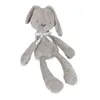 Bambole coniglietto a gambe lunghe Baby Accompagna bambola calmante Cartone animato Coniglio Peluche Simpatico cartone animato Peluche Regali Bambole di peluche 220531