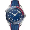 Lederen horloge lederen oceanspring herenontwerper horloges hoogwaardige luxe automatische mechanische bewegingsgordel sport duiken mode reljes