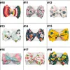 Peuter baby meisjes bloemen gedrukt grote boog hoofdbanden bandanas 26 kleuren kinderen prinses haar bogen accessoires kinderen ontwerp boutique 4080