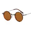 Sunglasses Sunglasses Steampunk Fashion Round Stylish Modern Punk Designer Glasses Gradient Vintage Brand ShadesSunglasses