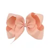 40Colors choose free inch baby big bow hairbows infant girls hair bows with Barrettes