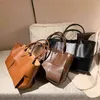 2022 Luxury designer handbag Women's Large Weave Tote bag Fashion New High-quality female PU Leather Shoulder Bags High capacity G220422