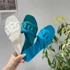 Designer H family e Slippers Holiday Macarone Color Pig Nose Jelly Beach Shoes Ins Tide Flat Bottom Sandals for Women in 969ess