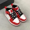 2023 Modedesigner Slides Athletic Kid Basketball Shoes Jumpman Game Spädbarn Royal Scotts Obsidian Chicago Bred Sneakers Melody Mid Mu