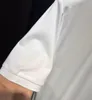 デザイナーの男性ポロシャツ夏の短袖TシャツファッションビジネスドレスシャツホワイトコットンTシャツカジュアルセーター大サイズ