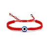 8pcs Lot Evil Eye Eye Bracelet 7 Knoop Handgemaakte Lucky armbanden verstelbare rode touwtouwbeveiligingsarmbanden voor vrouwen mannen Groothandel