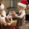 2022 Año nuevo Sombrero de Navidad grueso Adts Decoraciones para niños para el hogar Navidad Regalos de Papá Noel Decoración de Navidad Gorros de invierno Entrega directa 2021 Sombreros