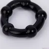 3 pièces/ensemble anneau de pénis Durable en Silicone hommes adultes retard d'éjaculation coq durable