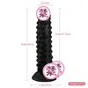 Wave Point Fetish Toys Simulación Threaded Dildo Masturbador femenino sexy