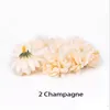 Partihandel Small Silk Carnations Handmade tygblomningshuvud för bröllopsdekoration Diy Wreath Halo Garland Gift Scrapbooking
