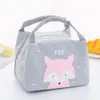 Eenhoorn Draagbare Lunch Bag Thermische Geïsoleerde Box Tote Cooler Bento Pouch Container School Food Storage Bags BBE13796