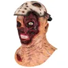 Skräck Jason Scary Cosplay Full Head Latex Mask Open Face Haunted House Props Halloween Party Supplies 2206139895348