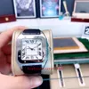 Original Box H￶gkvalitativ titta p￥ ny version Men's White Dial Eta Movement Automatic Movement 316L l￤derband Band Mens Fashion Watches