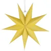 Party Decoration 30CM Black White Nine Pointed Paper Star Hanging For Home Decor Baby Shower Wedding Birthday Supplies