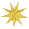 Party Decoration 30cm Black White Nine Pointed Paper Star Hanging For Home Decor Baby Shower Wedding Födelsedagsförsörjning