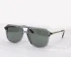 Occhiali da sole da pilota da uomo Oro nero / grigio sfumato Occhiali sportivi occhiali da sole Sonnenbrille Fashion Occhiali da sole Shades con scatola