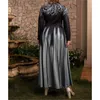 Plus Size Jurken Afrikaanse Lange Dresse Vrouwen Moslim Vintage Gedrukt Maxi Jurk Gewaad Africaine Femme Vestidos Largos Tallas Grandes MujerPlus