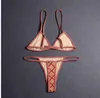 Sexy per le donne gglies Designer gclies gu Pezzo Bikini Due costumi da bagno a tre punti Lettere complete Summer Beach Costumi da bagno Costumi da bagno S-XL