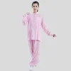 Vêtements ethniques Femmes Hommes Linge chinois traditionnel Wushu Tai Chi Costume d'exercice KungFu Martial Art Uniforme Costume Tenues1246127