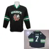 NIK1 Youth North Dakota Fighting Sioux Hockey Jerseys 7 TJ Oshie 11 Zach Parise Sioux Dakota 대학 더블 스티치 이름과 번호