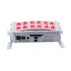 8PCS PAR LED BATTERIE WIFI DMXステージ12x18 RGBWA UV 6IN1 WIRELESS SLIM WALL WASHER LED 18Wディスコライトパーティー