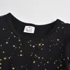 Vikita Kids Party Dress for Girl Barn Sequined Es Girls Star Toddlers Casual ES Höstdräkter 220422
