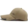 Spring Sport Style Men Letter Canvas Baseball Cap Adjustable Snapback Autumn Peaked Cap Summer Outdoor Sun Protection Hat