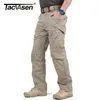 Pantaloni tattici TACVASEN IX9 City Pantaloni cargo multi tasche da uomo Pantaloni militari da combattimento in cotone Pantaloni SWAT Army Casual Pantaloni da escursione 220713