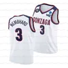 A3740 Gonzaga Bulldogs 1 Jalen Suggs Jersey College Basketball Corey Kispert Ayo Dosunmu Luka Garza Isaiah Livers Scottie Barnes Marcus Carr Macio