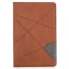 Geometryczne SSSE Magnetyczne PU Skórzane etui do zakładki Samsung S7 T870 S8 X700 X706 X70 X70 X706 11. Wallet Flip Id Slot Magnes