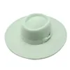 Cappello da donna da donna classico Wide Brim da donna con fibbia per cintura Panama Hat1100279