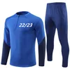 23 24 Adult Tracksuit 어린이 간 축구 훈련복 세트 2023 2024 Milans Eriksen Vidal Barella Hakimi Football Jacket Tracksuits 조깅 키트