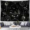 Sonne, Mond, Wandteppich, Sternenhimmel, Wandbehang, indisches Mandala, Boho, bedruckt, psychedelisch, Tapiz, Hexerei, Stoffteppiche, J220804