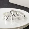 Designer band ringen mannen vrouwen luxe sieraden mode klassieke hoge kwaliteit elegante schedel ring hiphop stijl