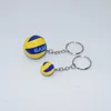 Клайфуины Volleyball Keychain Sport Key Chain Car Bag Bag Ball Derver Gister для игроков AccessySychains Fier22