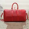 Duffel Bag large capacity 50cm fashion big Travel Larges size Packaging bags red handbag Tide purse pu crossbody2778616