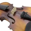 Profesjonalny gra na skrzypcach 4/4 Antique Full Solid Wood Matte Skrzype ręcznie robione instrument muzyki skrzypiec