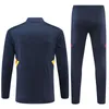 Jogging-Fußballset Herren-Kinderjacke Trainingsanzüge Kinderkleidung 22 23 Trainingshemd Fußballbekleidung Kinder Chandal MBAPPE Haaland Je E07J