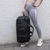 Mens Womens Yoga Sport Backpack Fitness Bags Large Travel Lu Storage Bag Outdoor Lu Nylon Lulu Fold Dry Wet