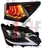 Auto baklampan för Lexus GS250 GS350 LED-bakljus 20 13-20 20 dimma omvänd broms bakljus led dynamiska blinkers