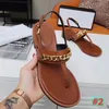 Kobieta Sandały Letnie Flip Flops Sandalias Beach Femininas Flat Designers Casual Sandal Rozmiar 35-43