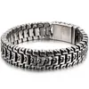 Link Chain Stainless Steel Bracelet For Men Vintage 16MM Mens Bracelets Friendship Male On Hand Jewelry Accessories DropLink Lars22