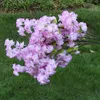 100 cm Simulazione Ramo di fiori di ciliegio Camera per matrimoni Ciliegio Soggiorno fai-da-te Festa di nozze Balcone Fiore Decorazione della vite