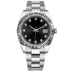 Relógio masculino safira luxo diamante datejust daydate 41mm relógio azul masculino relógios automáticos mecânicos montre de luxo relógios oyste326p